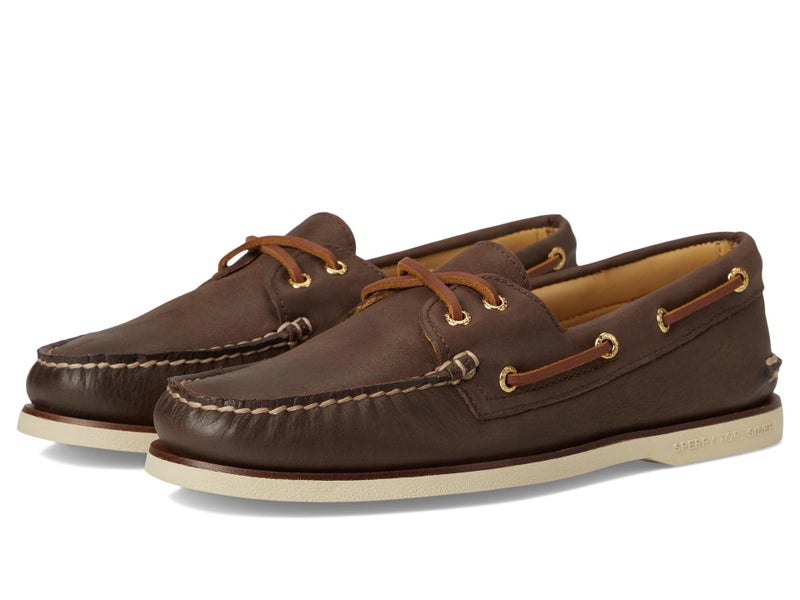 Sperry Men's Gold Authentic Originalâ„¢ Boat Shoe, Brown, 8 - Image 1